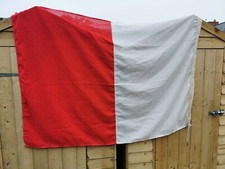 Vintage nautical maritime flag