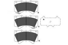 Brake Pad Set, disc brake for