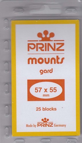 Prinz scott stamp clear mounts - clear,