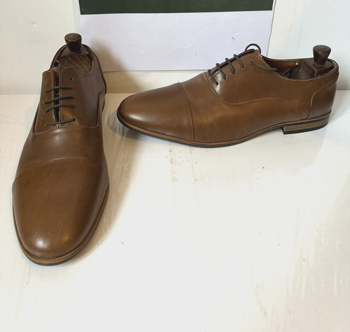 Topman brown leather - topman,