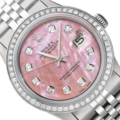 Rolex datejust 1603 36mm pink - datejust,