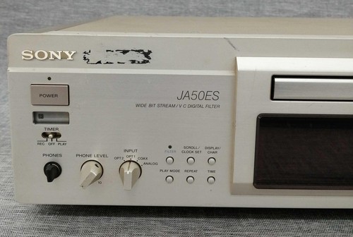 Junk sony mds ja50es - sony, minidisc