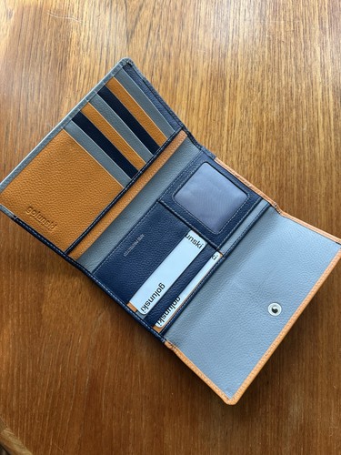 Golunski leather trifold purse - golunski,