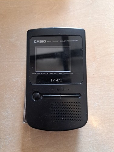 Casio 470 lcd pocket tv - casio,