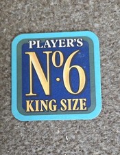 Players No 6 Bar Mat Beer Mat