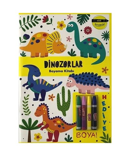 Minik ressamlar dinozorlar - ressamlar,