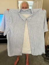 hmp prison shirt Genuine size is 42inch blue and white only warn once 