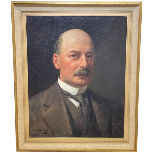 Scottish oil painting portrait - oil,