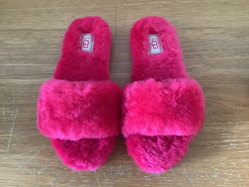 Ugg fluffy pink slide - fluffy, ii