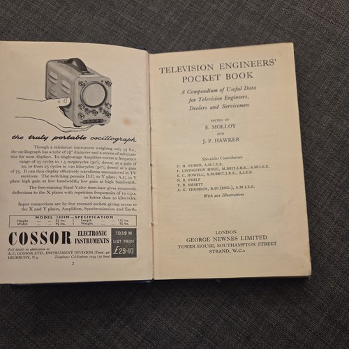 Television engineers pocket - television, engineers'