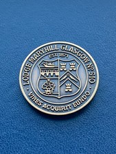 Lodge Maryhill 510 Scottish Masonic Token Coin Penny