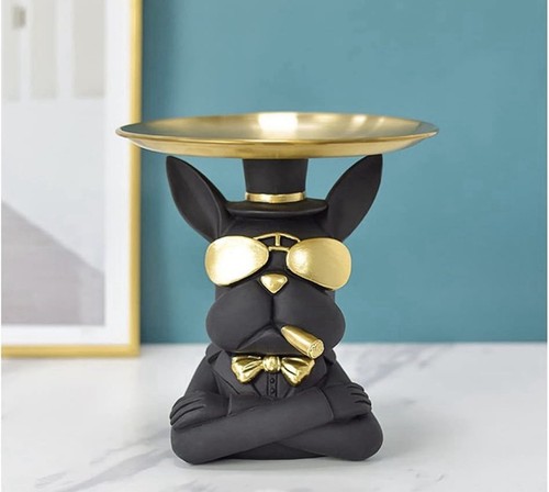 Qianling resin black - qianling, bulldog