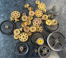 Set Of Vintage Meccano Brass
