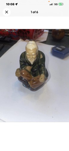 Chinese mud man figure - man,