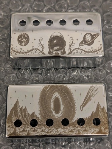 Custom engraved humbucker - engraved,