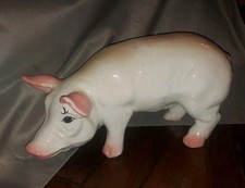 Unusual Standing Pig Ornament