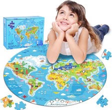 World Map Jigsaw Puzzle for