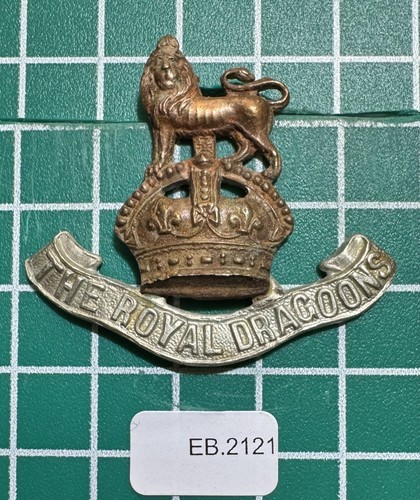 Royal dragoons cap badge - dragoons,