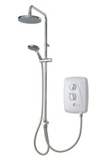 Triton T80 Easi-Fit+ DuElec 9.5kw Electric Shower . White . Ex Display RRP £315