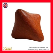 Rosewood Acupressure Massage Ball Hexagonal Wooden Therapy Stress Relief Tool