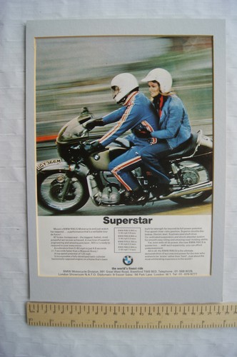 1970s advert for bmw - for,