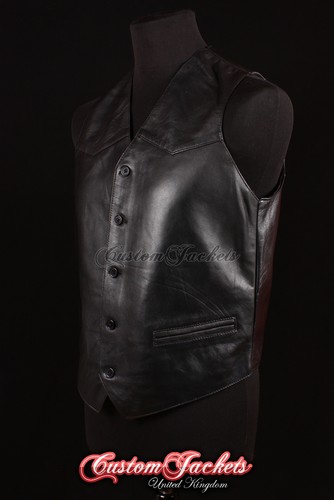 Men smart waistcoat black - men's,