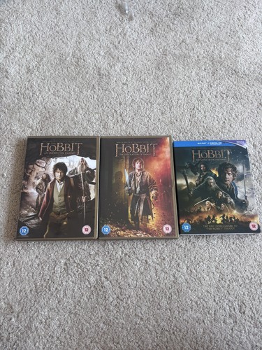 The hobbit trilogy dvds an - the, dvds,