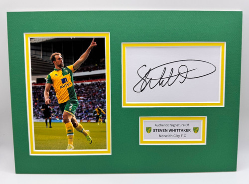 Signed steven whittaker - signed,