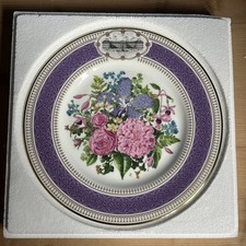 Chelsea Flower Show Plate 1990. Royal Albert Bone China. Boxed with COA