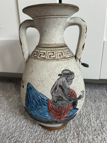 Stoneware ancient greek vase - greek,