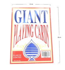 Giant jumbo size playing - ,