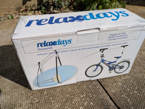 Relaxdays bicycle ceiling lift - bicycle,