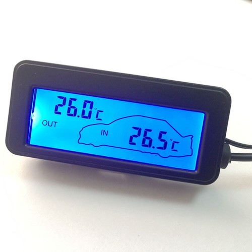 12v car thermometer - car, digital