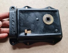 Old vintage metal door rim