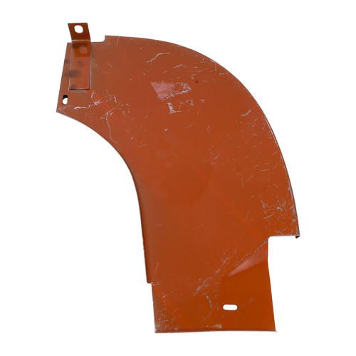 Left splash pan - left, bumper