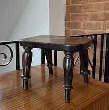 Small Antique 4 Legged Stool