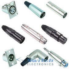 Male Female 3 Pole XLR