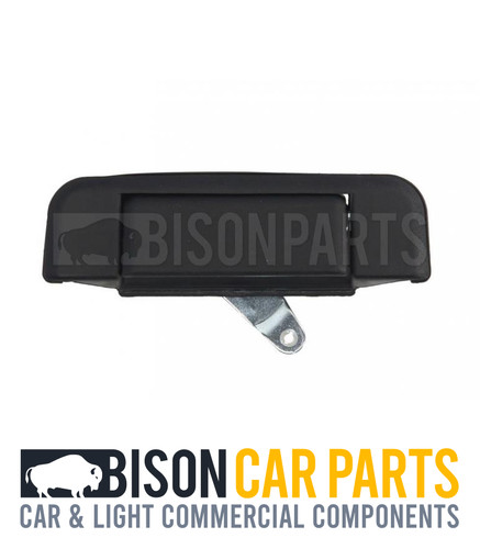 Rear tailgate handle black - handle, for