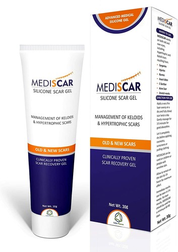 Silicone gel for - silicone, scar