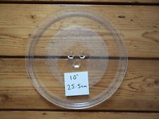Microwave Oven Glass Turntable Plate Tray 10"  (25.5cm) Diameter Perfect