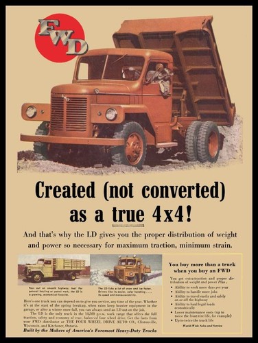 1952 fwd four wheel drive - 1952,