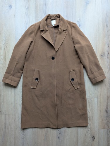Coat women size m brown - m,