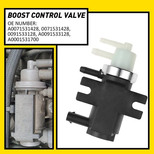 Boost pressure converter valve - pressure,