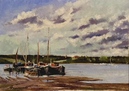 Barges the orwell pin - the, at