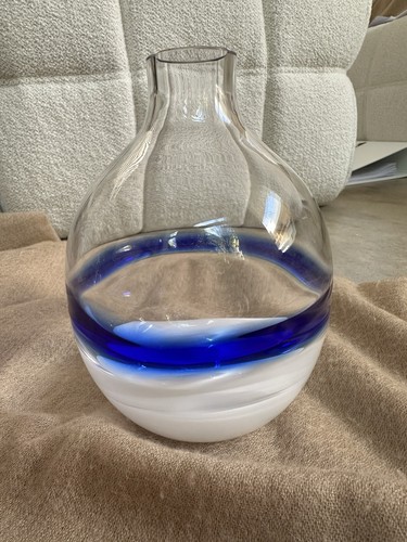 Carlo moretti hand blown blue - moretti, hand-blown