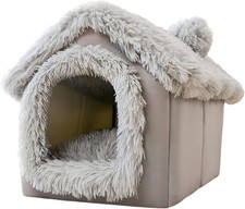 Dog House Cat Cave Bed 3-in-1