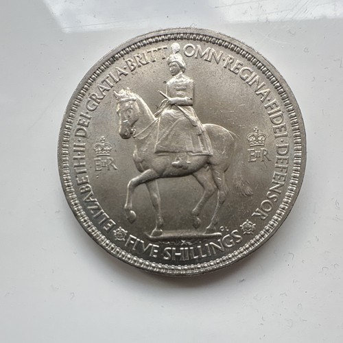 1953 elizabeth crown five - elizabeth,