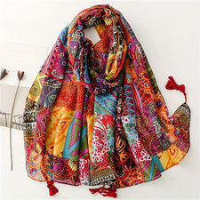 Lightweight Bohemian Scarf