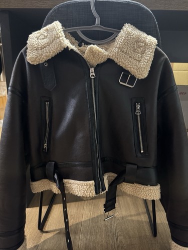 Zara women aviator jacket - zara,