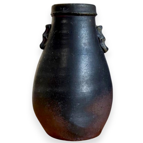 Vintage bizen pottery - pottery, vase
